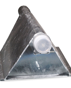 Lower part for hopper AM f/pipe dia 60 V17